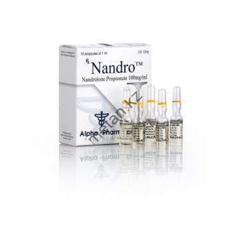 Нандролон пропионат (Nandro) Alpha Pharma 10 ампул по 1мл (1амп 100 мг) - Казахстан